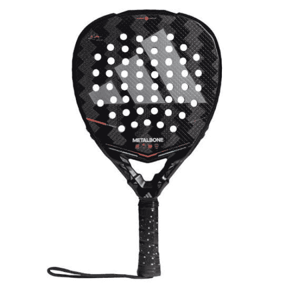 Adidas Metalbone HRD+ 3.5 2026 padel racket featuring a diamond-shaped carbon fiber frame with textured surface and high-balance power-focused design on a white background.