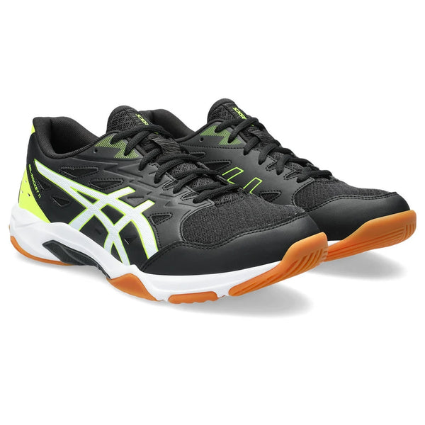 Asics Gel Rocket 11 Shoes Black White Muslim Sports
