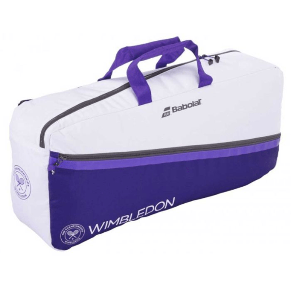 Babolat Wimbledon Duffle Bag- White/Purple