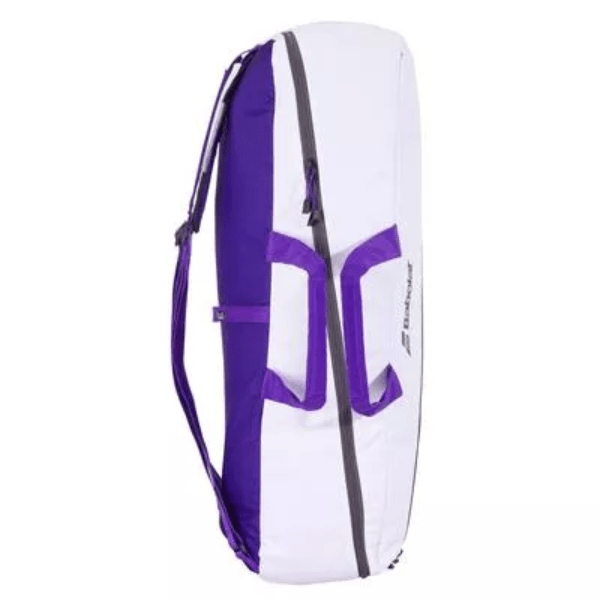 Babolat Wimbledon Duffle Bag- White/Purple 3