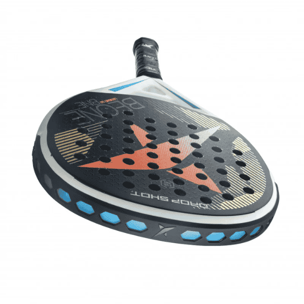 Drop Shot Legend 3.0 padel racket featuring a black carbon fiber