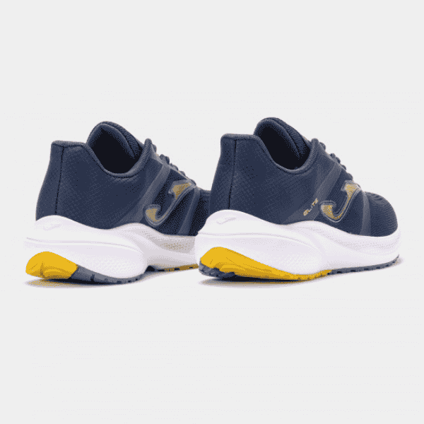 Joma Elite Running Shoes Men 25 Navy Blue with breathable mesh upper, cushioned sole, and durable rubber outsole.
