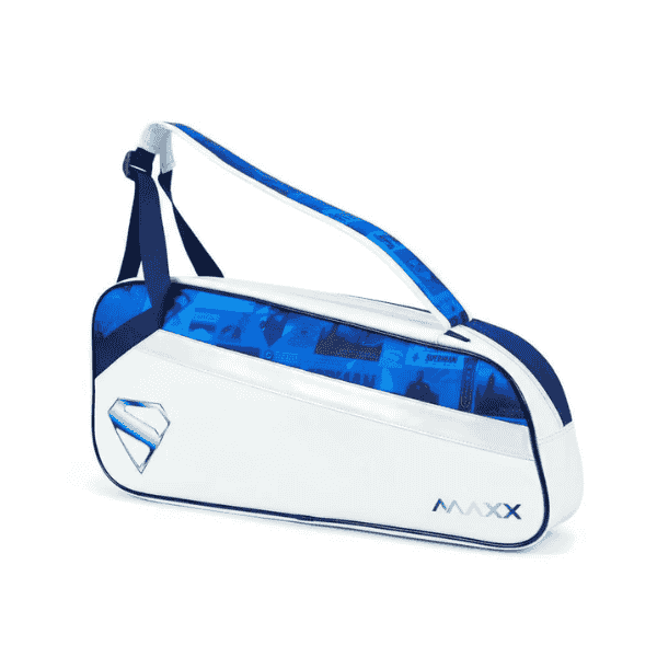 MAXX MLBAG09 Superman Racket Shoulder Bag with spacious compartments.