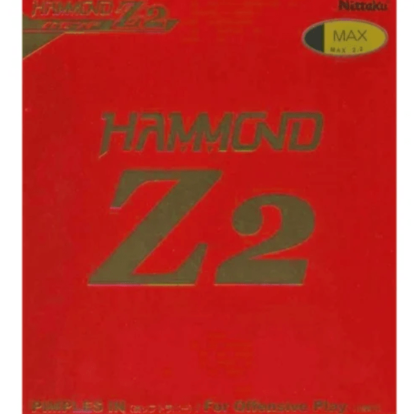 Red packaging with 'Hammond Z2' branding and 'MAX' label on a white background