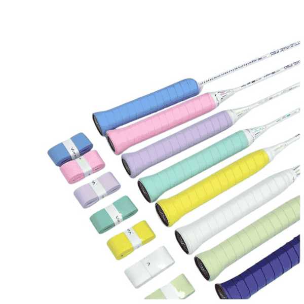Set of colorful guitar fingerboard markers on a white background