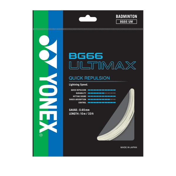 Yonex BG 66 Ultimax Badminton Racket String