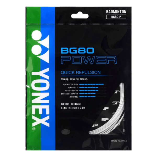 Yonex BG 80 Power Badminton Racket String