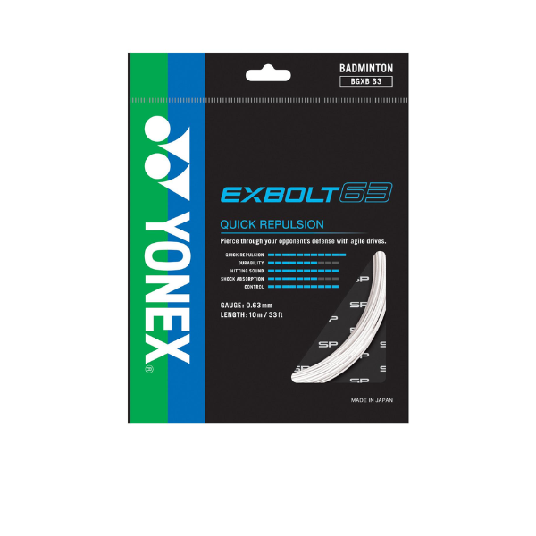 Yonex EXBolt 63 Badminton Racket String