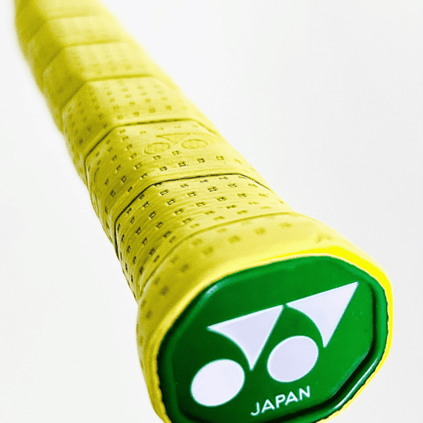 Yonex Nanoflare 1000Z badminton racket with a sleek black and yellow frame, head-light balance, and aerodynamic design for speed and precision.