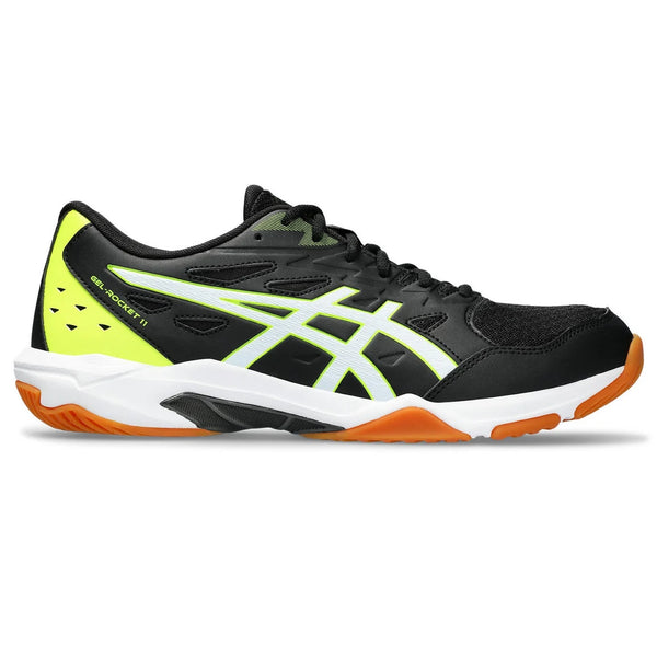 Asics Gel Rocket 11 Shoes Black White Muslim Sports