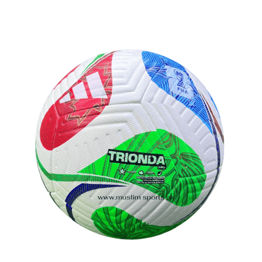 Adidas Trionda FIFA World Cup 2026 official football featuring a modern tri-nation inspired design for professional match and training use.