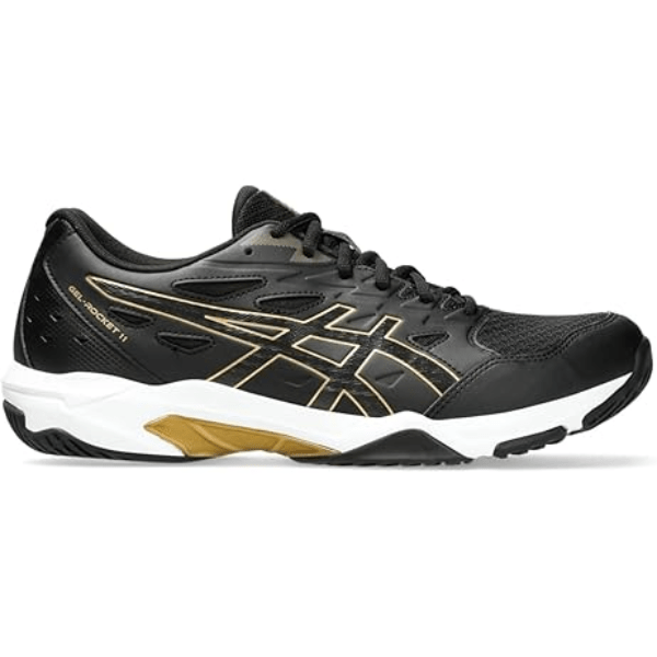 Asics Gel Rocket 11 Black/Pure Gold 1