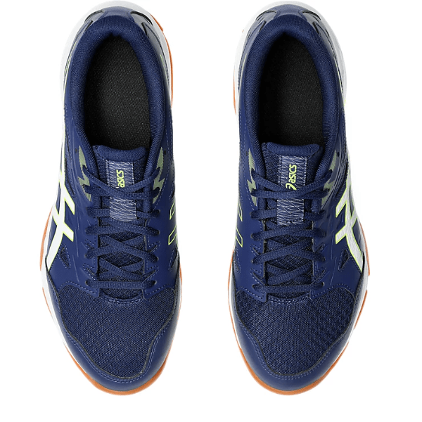 Asics Gel Rocket 11 Blue Expanse/Safety Yellow 2