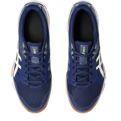 Asics Gel Rocket 11 Blue Expanse/Safety Yellow 2