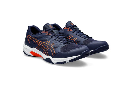 Asics Gel rocket 11 - Shoes - Peacoat and Shocking Orange