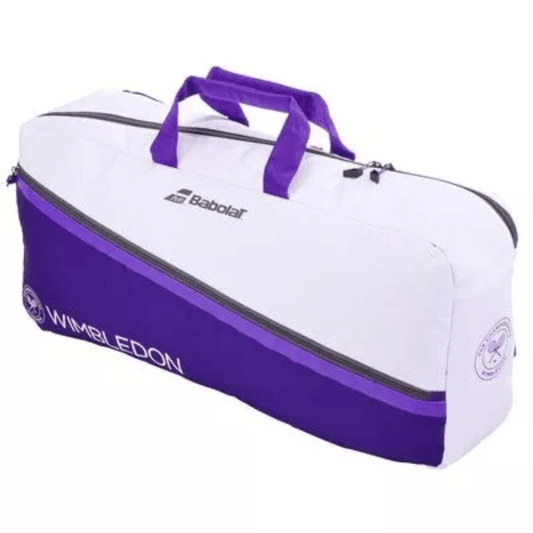 Babolat Wimbledon Duffle Bag- White/Purple 2