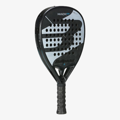 Padel racket with 'Bullpadel' branding on a white background
