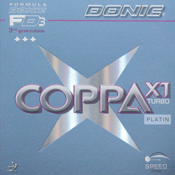 Donic Coppa Platin X1 Turbo Table Tennis Rubber 
