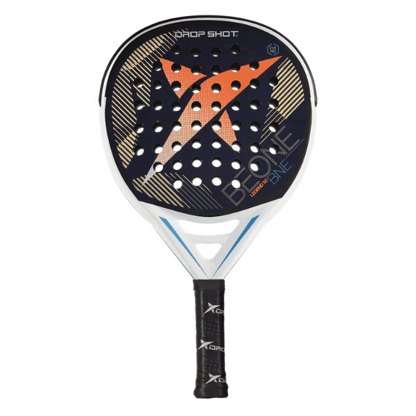 Drop Shot Legend 3.0 padel racket featuring a black carbon fiber