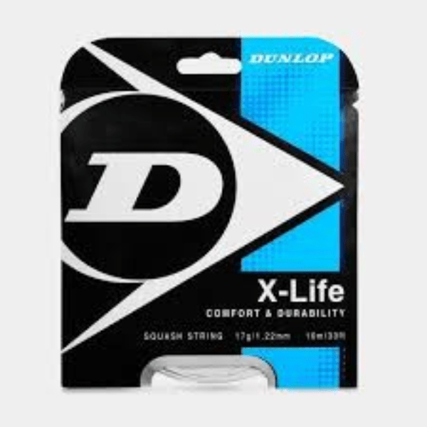 Dunlop X-Life 10M Set Squash String 
