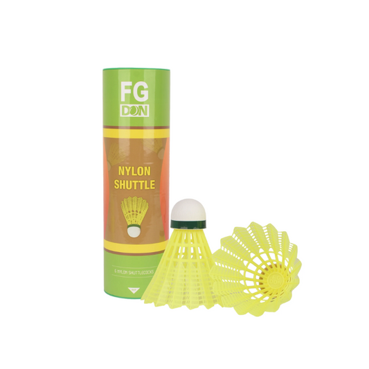 FG Don Nylon Badminton Shuttlecock (Yellow)