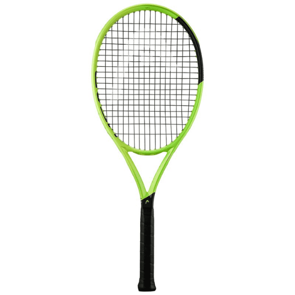 HEAD Extreme MP L 2026 tennis racket, lightweight 280g frame with 100 sq. in. head, 16x19 string pattern, and spin-focused design for intermediate players.