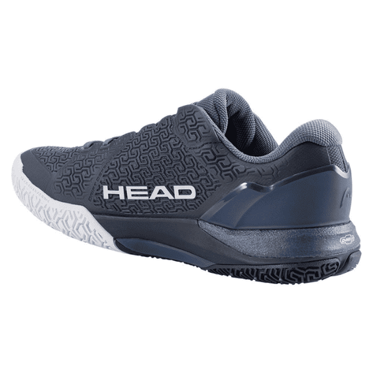 HEAD Revolt Pro 5.0 Men’s Tennis Shoes with a durable upper, cushioned midsole, reinforced toe protection, and high-traction outsole for stability and comfort on the tennis court.