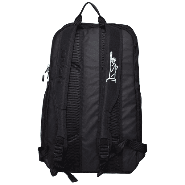 HEAD Tour Backpack 25L Neon 2025 in vibrant neon color with a dedicated racquet compartment, spacious storage, durable construction, and padded shoulder straps for comfortable everyday and tennis use.