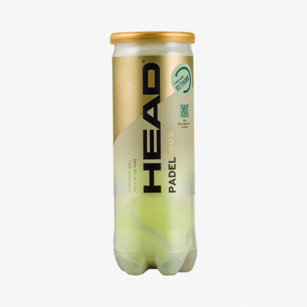 Head Padel Pro S Padel Balls (3 Ball Pack)