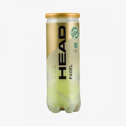 Head Padel Pro S Padel Balls (3 Ball Pack)