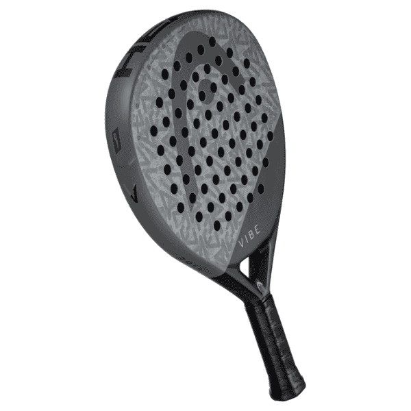 Paddle with perforated design on a white background