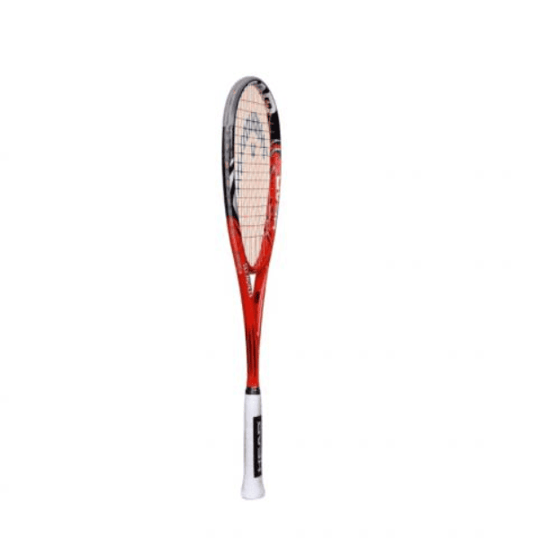 Head YouTek Xenon2 135 squash racket with 135g weight, 460cm² head size, head-heavy balance, and 14x16 string pattern.