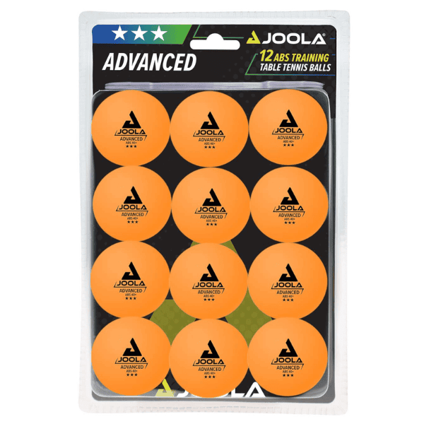 JOOLA orange tennis balls designed for training and recreational play, featuring a bright orange color for improved visibility
