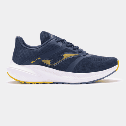 Joma Elite Running Shoes Men 25 Navy Blue with breathable mesh upper, cushioned sole, and durable rubber outsole.