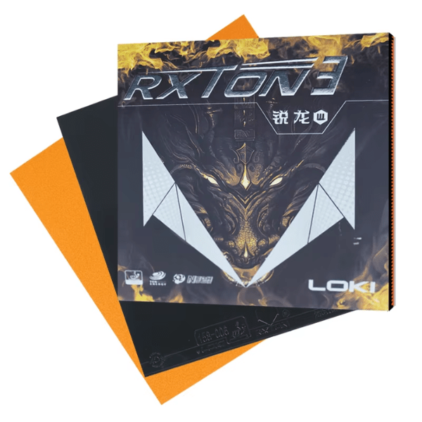 RXTONE LOX gaming mouse pad with dragon design on a white background
