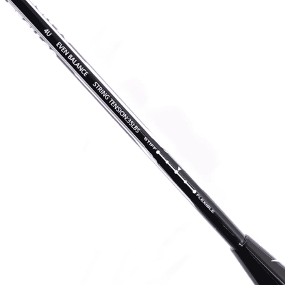 MAXBOLT Woven Tech 90 Purple badminton racket featuring a stylish purple design, woven technology frame, and comfortable grip for improved control and performance on the badminton court.