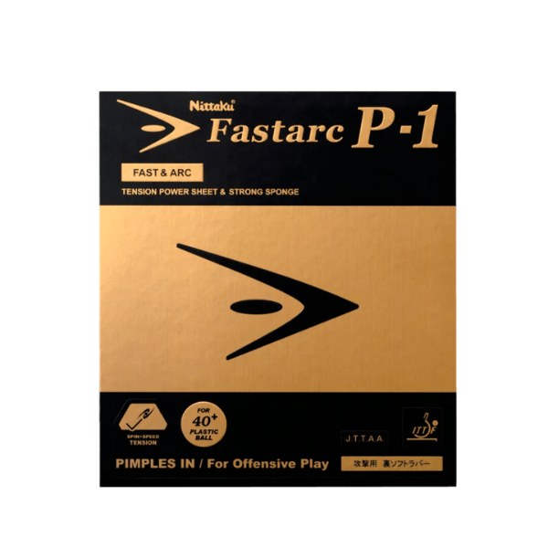 Nittaku Fastarc P-1 Table Tennis Rubber 