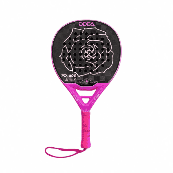 Odea 18K Padel Racket with teardrop shape for balanced power and control