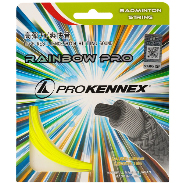 Best Color String For Red Racket Pro Kennex Rainbow Pro Badminton Racket String – Muslim Sports
