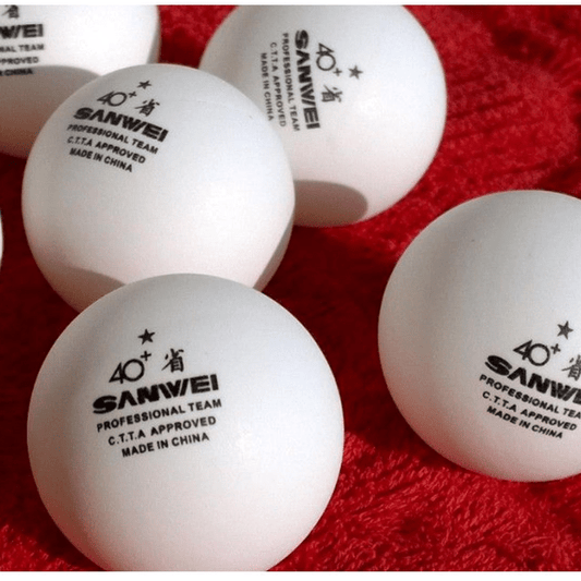 Sanwei 1Star Training Ball Table Tennis Balls (6 Pack)