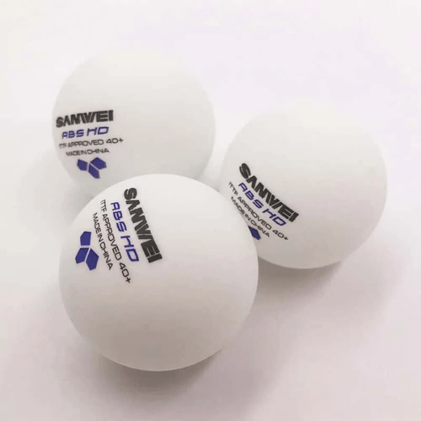 Sanwei ABS HD Table Tennis Balls (3 Pack) 2