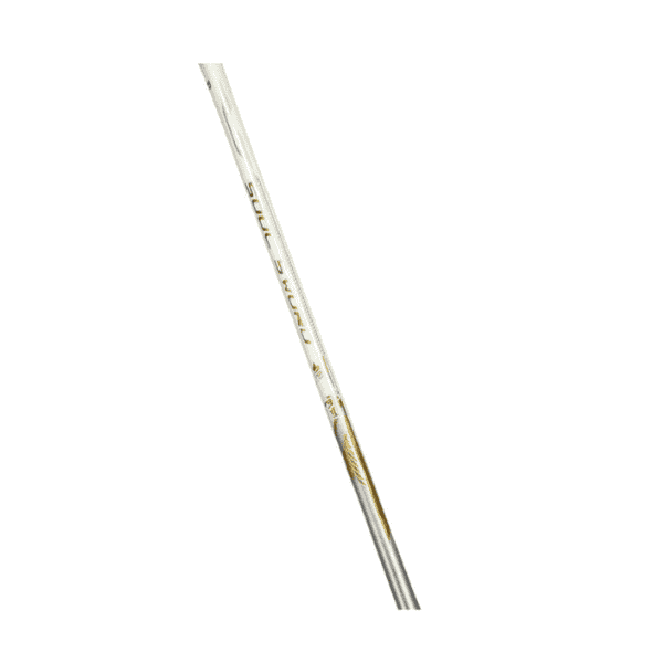 VS Soul Sword badminton racket featuring a lightweight white frame