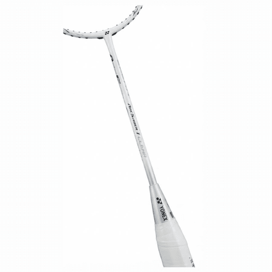 Yonex Arcsaber 1 Clear Badminton Racket strung in white color