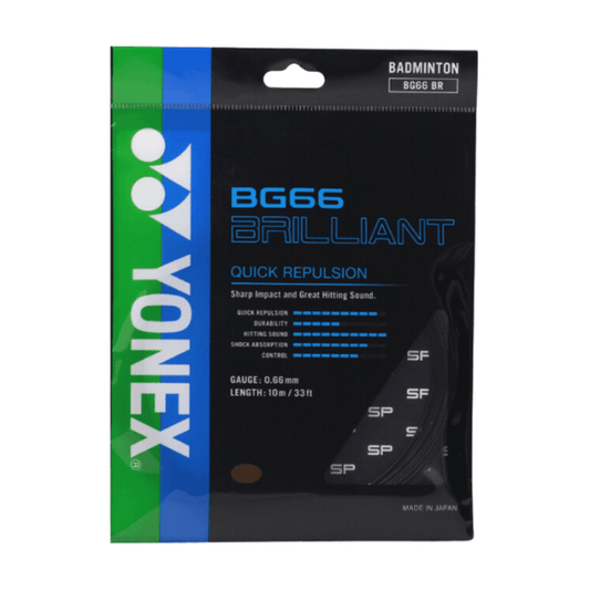 Yonex BG 66 Brilliant Badminton Racket String 