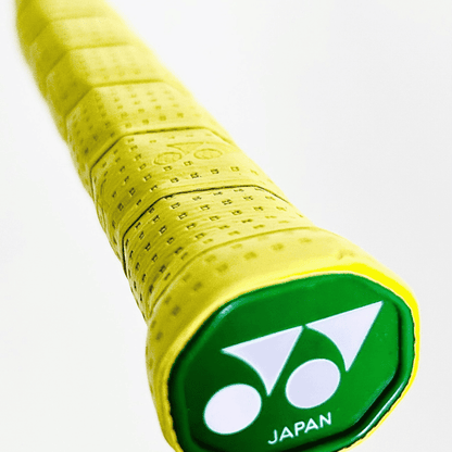 Yonex Nanoflare 1000Z badminton racket with a sleek black and yellow frame, head-light balance, and aerodynamic design for speed and precision.